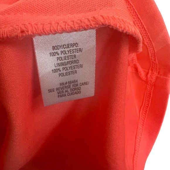 Women's Sandra Darren Floral Sleeveless Asymmetrical Hem Size 12P - Picture 5 of 5